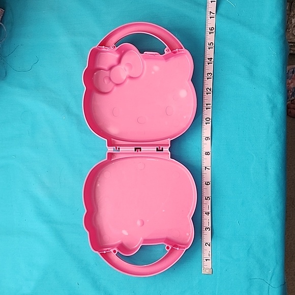 Vintage Hello Kitty Pink Storage Case Box 2002 - Picture 7 of 9